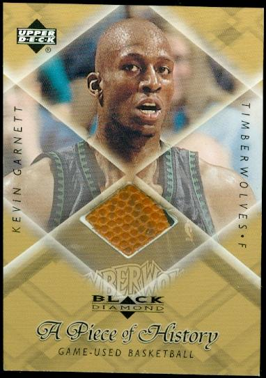 1999-00 Black Diamond A Piece of History #KG Kevin Garnett H
