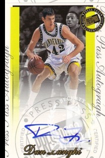2000 Press Pass SE Autographs #15 Dan Langhi