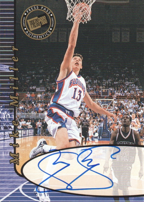 2000 Press Pass Autographs #18 Mike Miller