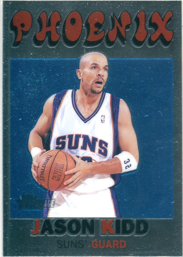 2000-01 Topps Heritage Retrofractors #1 Jason Kidd