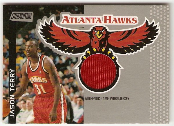 2000-01 Stadium Club Game Jerseys #SCAH2 Jason Terry