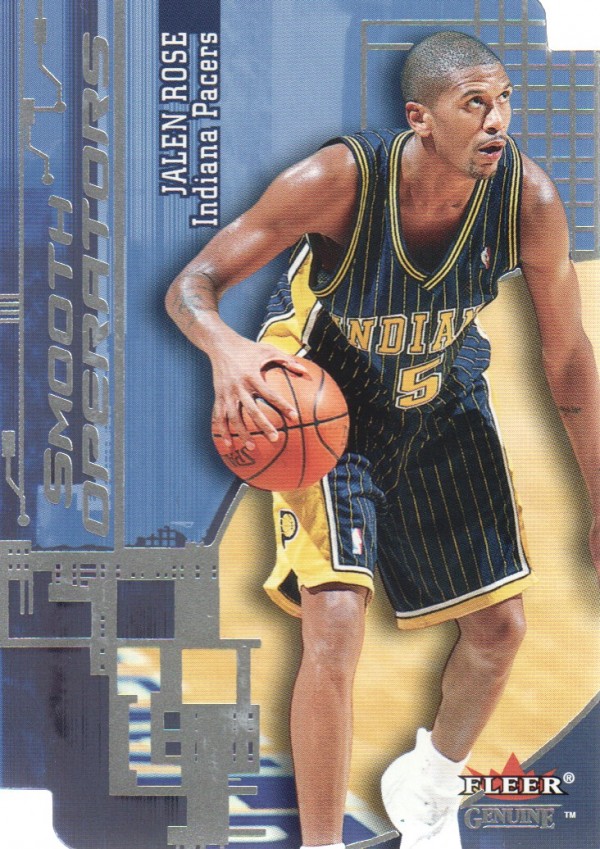 2000-01 Fleer Genuine Smooth Operators #SO15 Jalen Rose