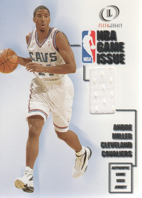 2000-01 Fleer Legacy NBA Game Issue #GI11 Andre Miller