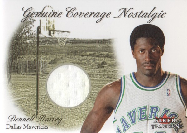 2000-01 Fleer Genuine Coverage Nostalgic #5 Donnell Harvey