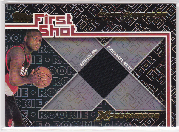 2001-02 Topps Xpectations First Shot #FS18 Zach Randolph