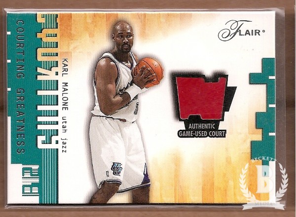 2001-02 Flair Courting Greatness #5 Karl Malone