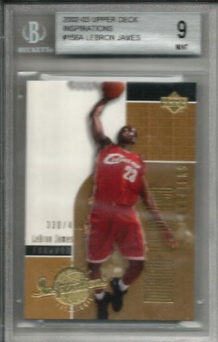 2002-03 Upper Deck Inspirations #156 LeBron James XRC