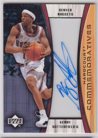 2002-03 Upper Deck Hardcourt Autographs #KSC Kenny Satterfield