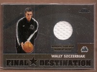 2002-03 Topps Chrome Destination Relics #FDWS Wally Szczerbiak