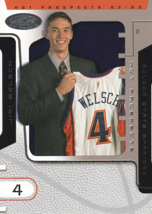 prospects #115 jiri welsch rc 1039/1500 golden state warriors