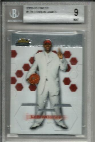 2002-03 Finest #178 LeBron James XRC