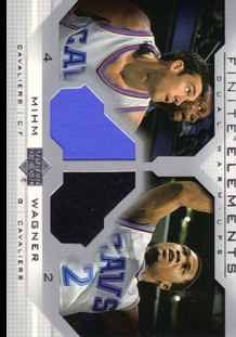 2003-04 Upper Deck Finite Elements Warmups #FE24 Chris Mihm/DaJuan Wagner