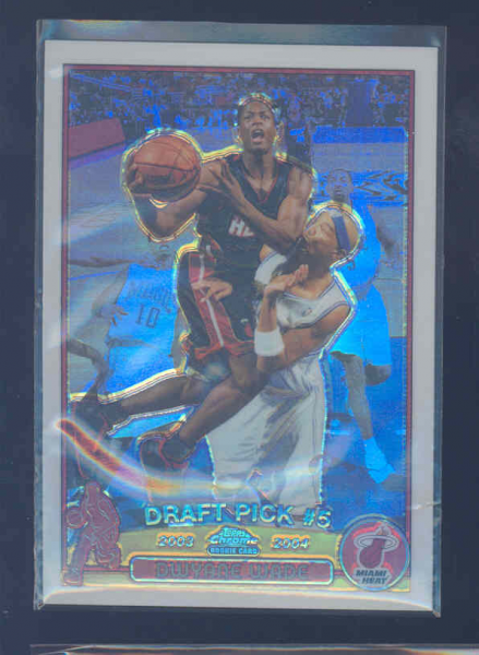 2003-04 Topps Chrome Refractors #115 Dwyane Wade