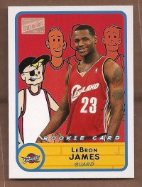 2003-04 Bazooka Mini #276 LeBron James BAZ
