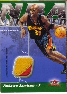 2003-04 Fleer Focus NBA Shirtified Jerseys Numbered #NSAJ Antawn Jamison