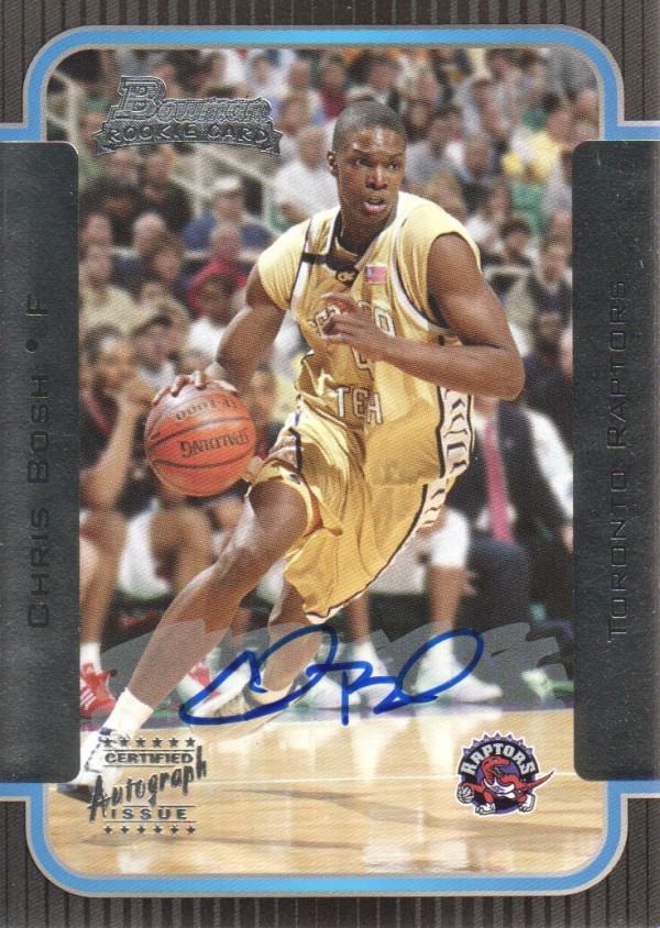 2003-04 Bowman #153 Chris Bosh AU RC