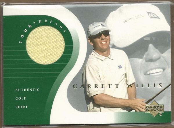 2001 Upper Deck Tour Threads #TTGW Garrett Willis