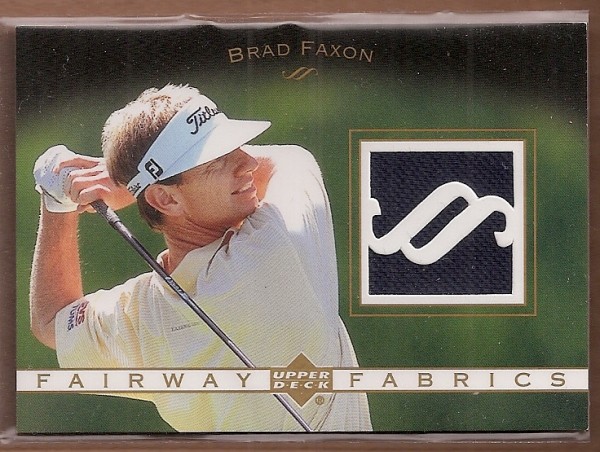 2003 Upper Deck Fairway Fabrics #BF Brad Faxon