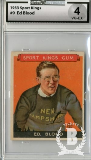 1933 Sport Kings #9 Ed Blood Skiing