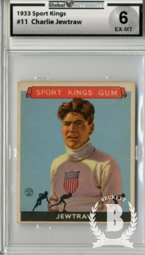 1933 Sport Kings #11 Charles Jewtraw Skating