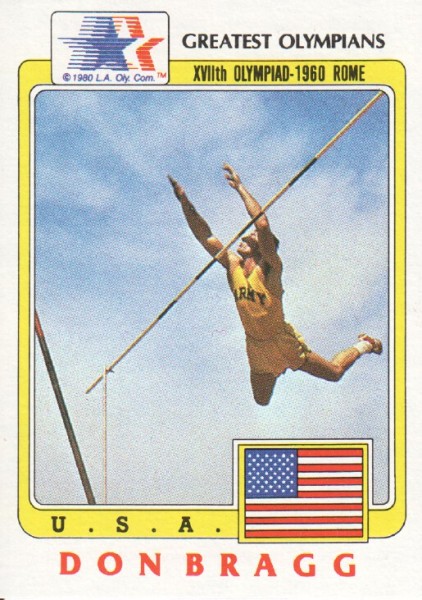 1983 Topps History's Greatest Olympians #17 Don Bragg