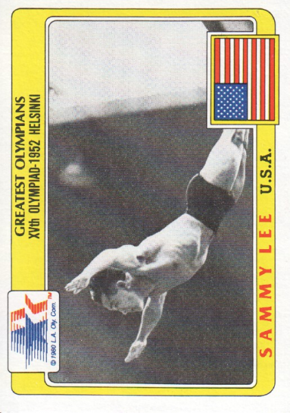 1983 Topps History's Greatest Olympians #24 Sammy Lee