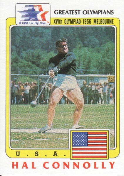 1983 Topps History's Greatest Olympians #30 Hal Conolly