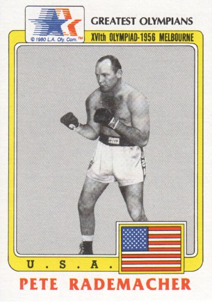 1983 Topps History's Greatest Olympians #43 Pete Rademacher