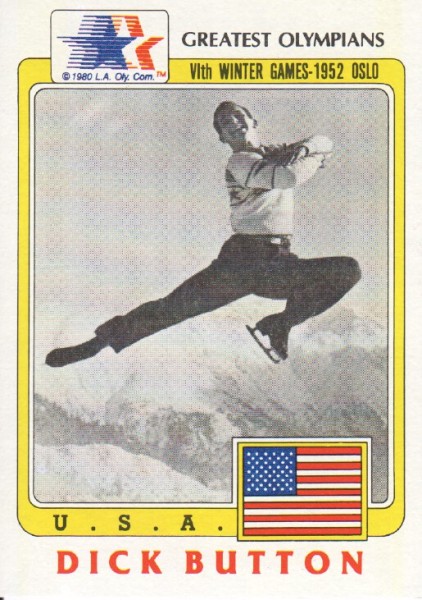 1983 Topps History's Greatest Olympians #55 Dick Button