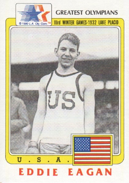 1983 Topps History's Greatest Olympians #57 Eddie Eagan