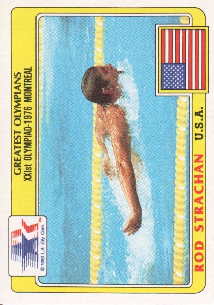 1983 Topps History's Greatest Olympians #58 Rod Strachan
