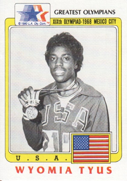 1983 Topps History's Greatest Olympians #60 Wyomia Tyus
