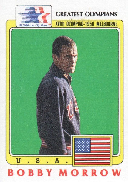 1983 Topps History's Greatest Olympians #61 Bobby Morrow