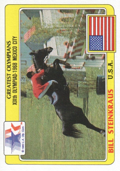 1983 Topps History's Greatest Olympians #62 Bill Steinkraus