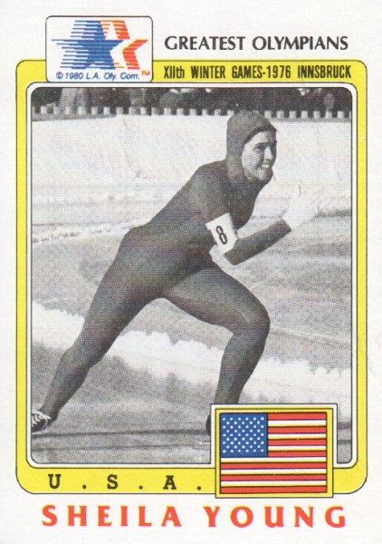 1983 Topps History's Greatest Olympians #64 Sheila Young