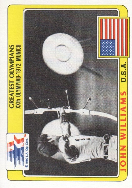 1983 Topps History's Greatest Olympians #74 John Williams