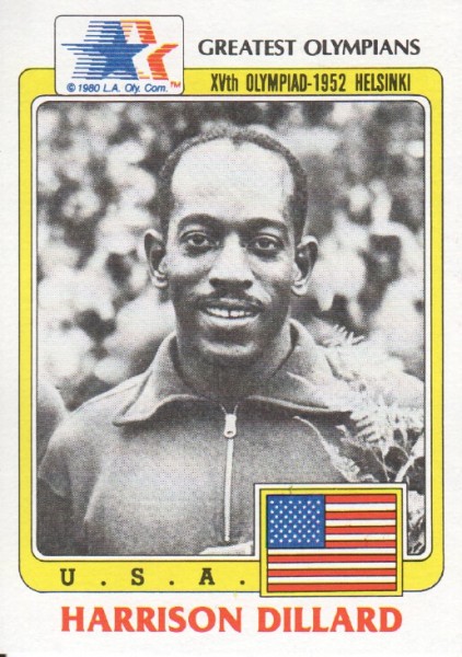 1983 Topps History's Greatest Olympians #88 Harrison Dillard