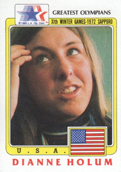 1983 Topps History's Greatest Olympians #90 Dianne Holum