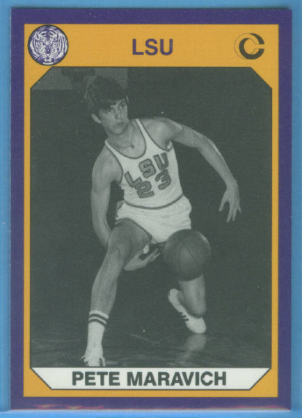 1990 LSU Collegiate Collection #1 Pete Maravich BK