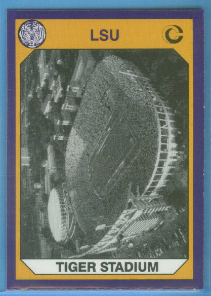 1990 LSU Collegiate Collection Promos #3 Tiger Stadium