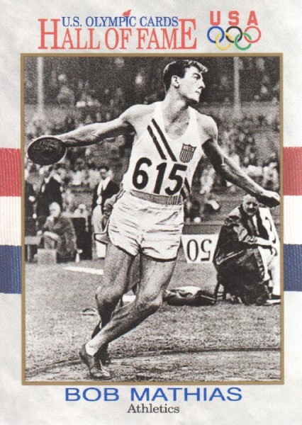 1991 Impel U.S. Olympic Hall of Fame #5 Bob Mathias
