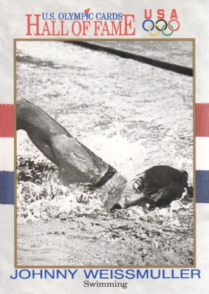 1991 Impel U.S. Olympic Hall of Fame #8 Johnny Weissmuller