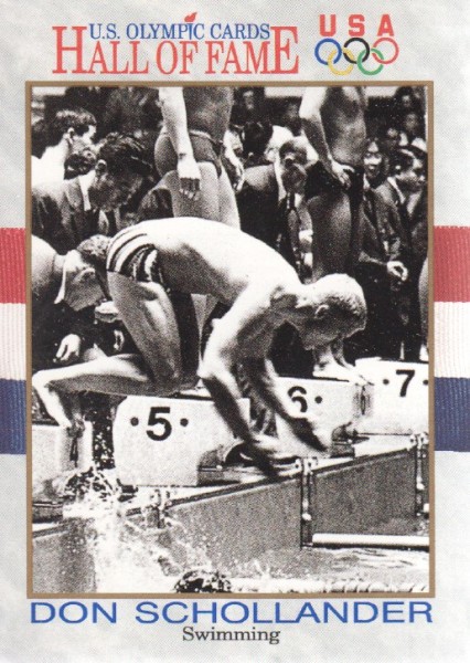 1991 Impel U.S. Olympic Hall of Fame #10 Don Schollander