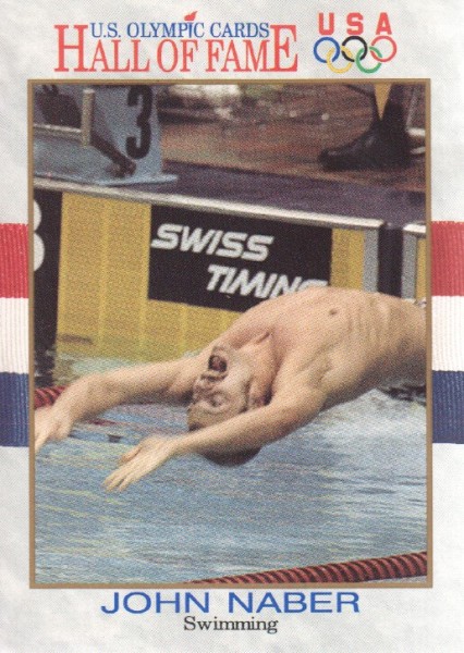1991 Impel U.S. Olympic Hall of Fame #18 John Naber