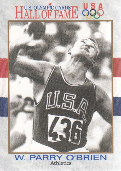 1991 Impel U.S. Olympic Hall of Fame #19 Parry O'Brien