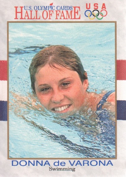 1991 Impel U.S. Olympic Hall of Fame #37 Donna de Varona