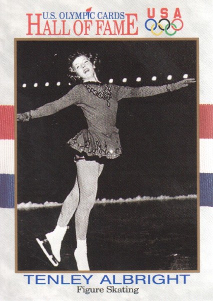 1991 Impel U.S. Olympic Hall of Fame #38 Tenley Albright