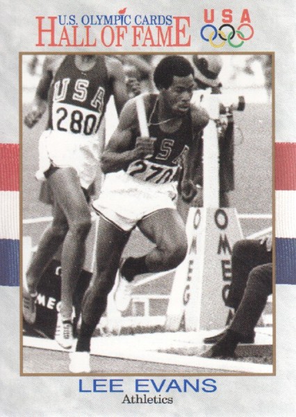 1991 Impel U.S. Olympic Hall of Fame #42 Lee Evans