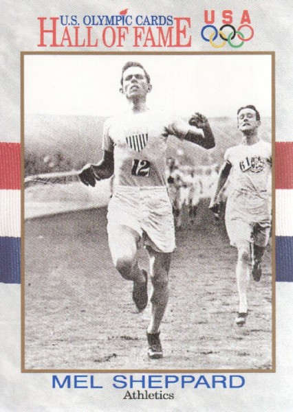 1991 Impel U.S. Olympic Hall of Fame #44 Mel Sheppard