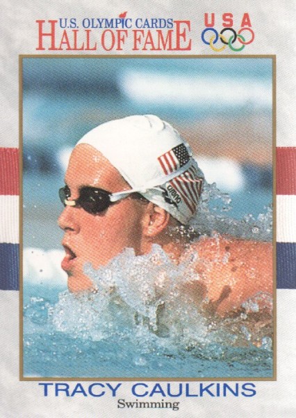 1991 Impel U.S. Olympic Hall of Fame #45 Tracy Caulkins